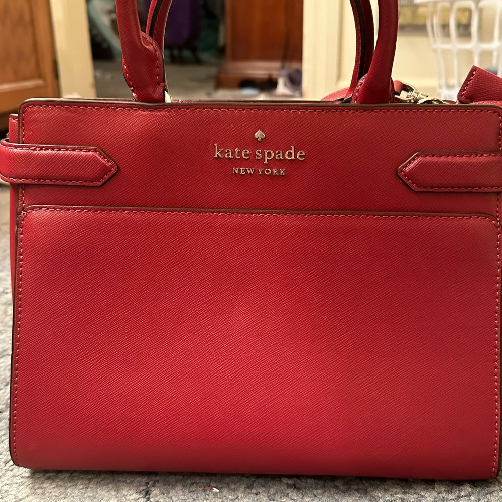 Kate Spade Cherry Red Satchel